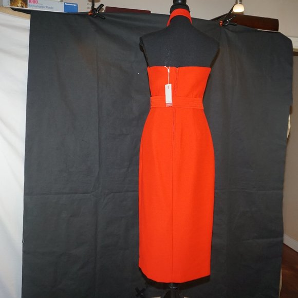 C/MEO Collective Red Backless Dress - Picture 8 of 15